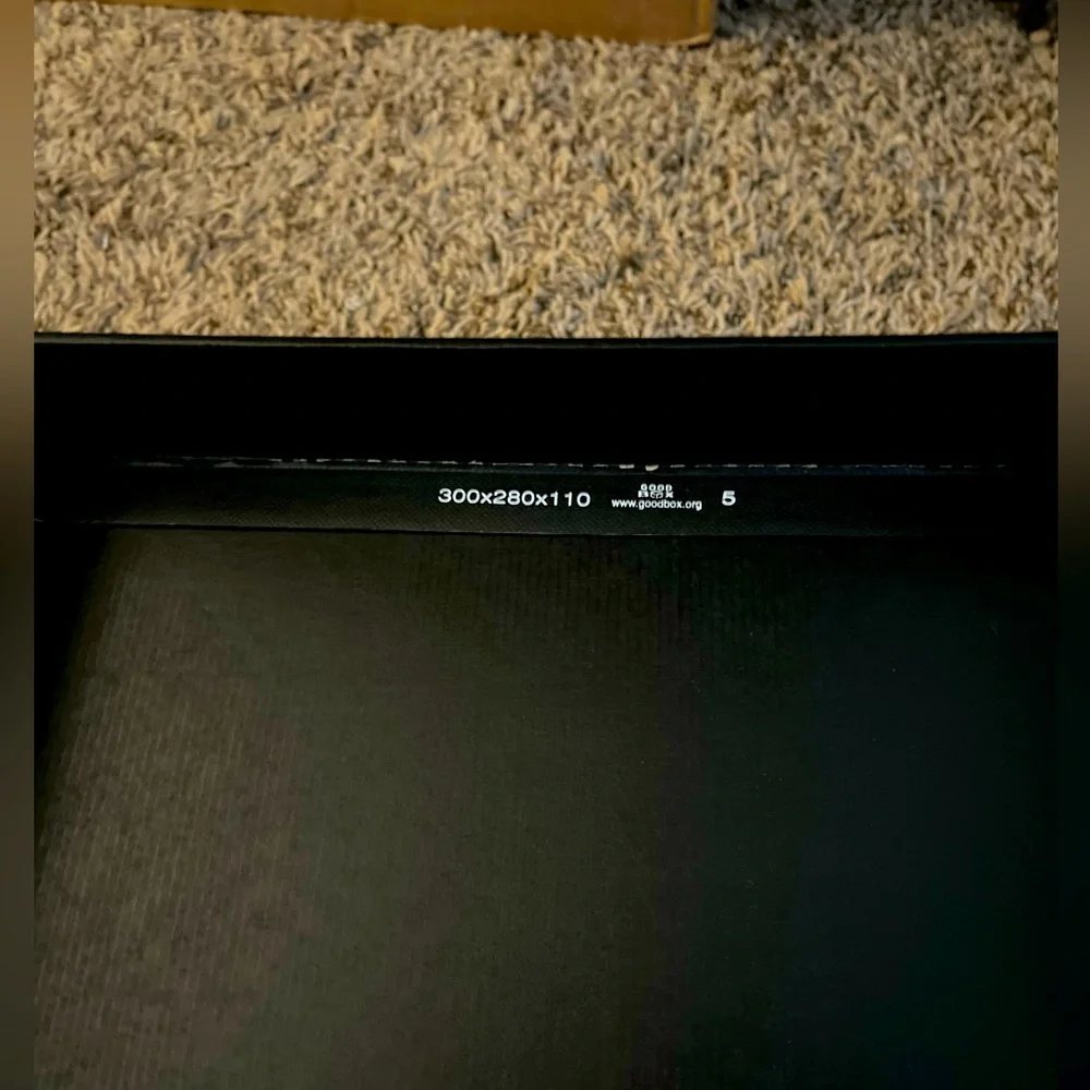 Coach Boot Box - pristine condition - w/insignia lining (EMPTY/BOX ONLY) - $20